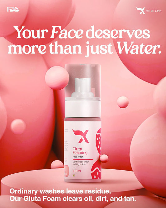 Gluta Foaming Facewash