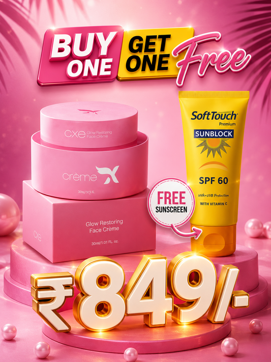 Cxe+sunscreen mega offer🤩